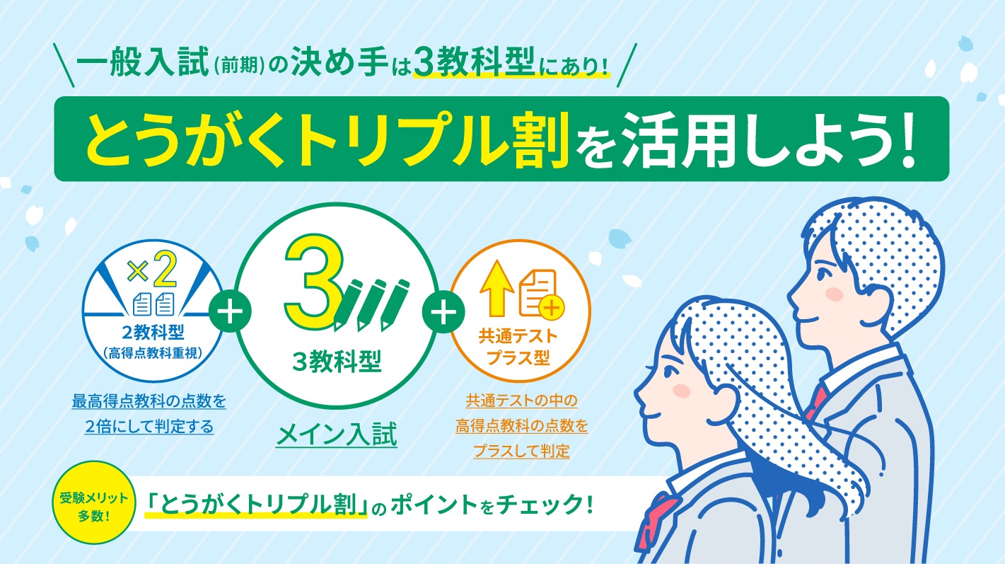 とうがくトリプル割